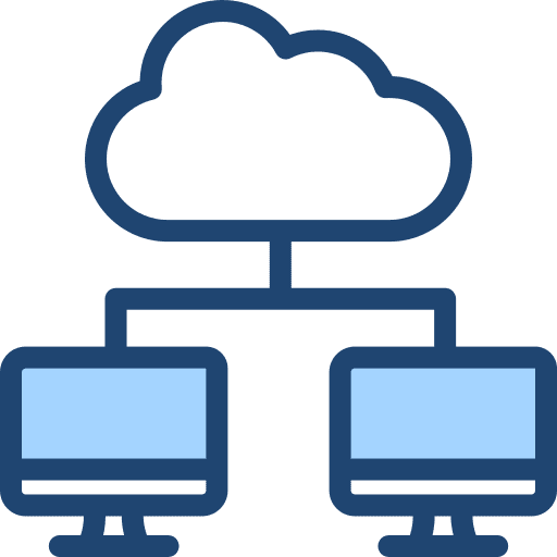 Cloud computing server internet cloud server icon Cloud computing server internet cloud server icon