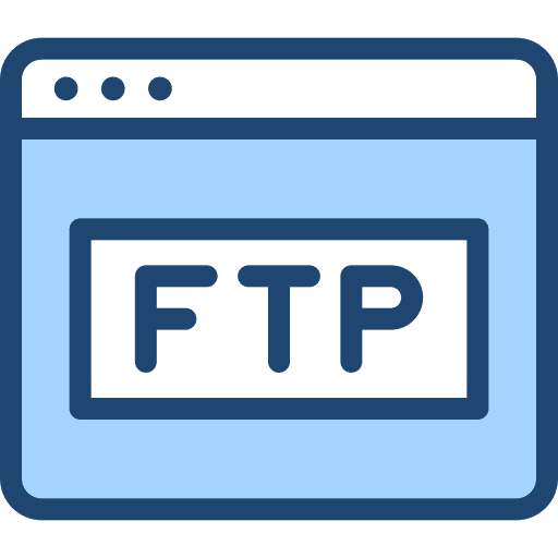 Ftp storage protocol ftp icon Ftp storage protocol ftp icon