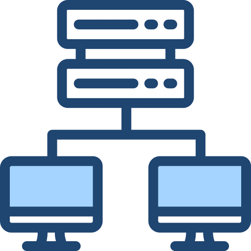 Server internet multimedia monitor icon Server internet multimedia monitor icon