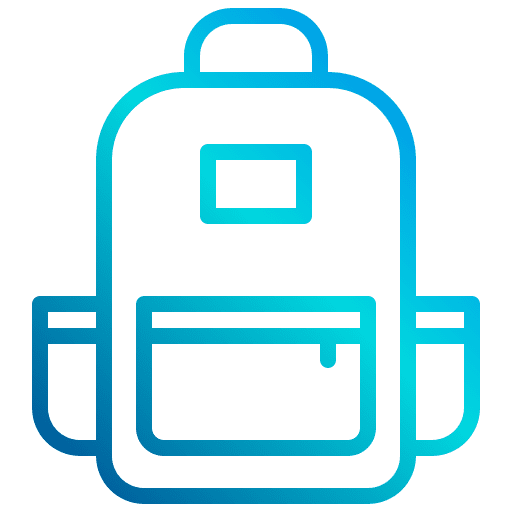 Backpack bag baggage travel bag icon Backpack bag baggage travel bag icon
