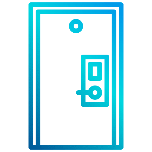 Door hotel door room icon Door hotel door room icon