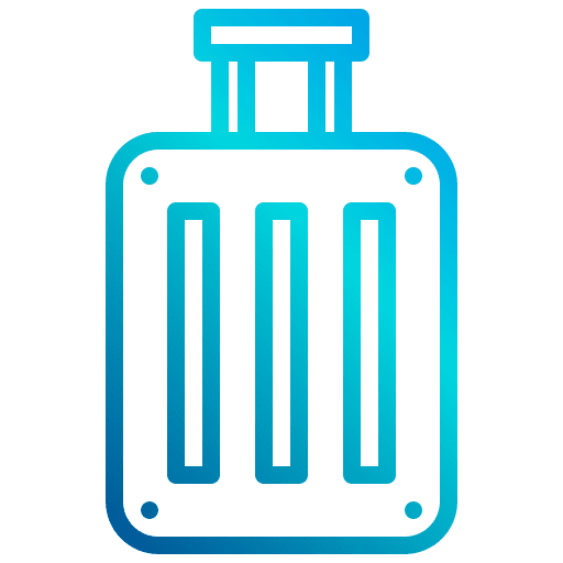 Luggage travel suitcase baggage icon Luggage travel suitcase baggage icon