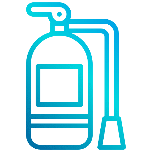 Safety security emergency fire extinguisher icon Safety security emergency fire extinguisher icon