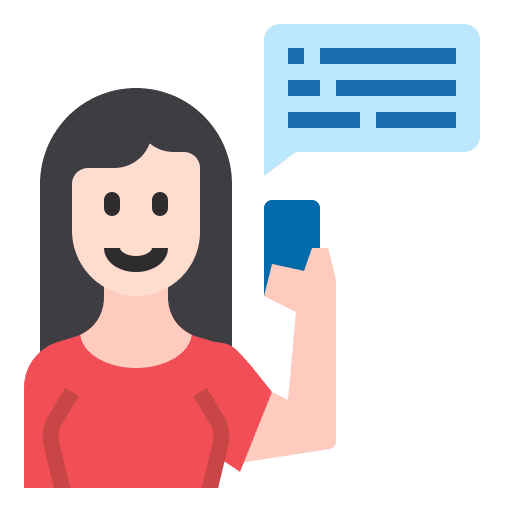 Speech bubble device communication smartphone icon Speech bubble device communication smartphone icon