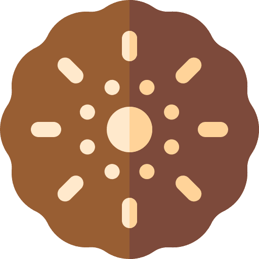 Cookie cocoa food and restaurant dessert icon Cookie cocoa food and restaurant dessert icon