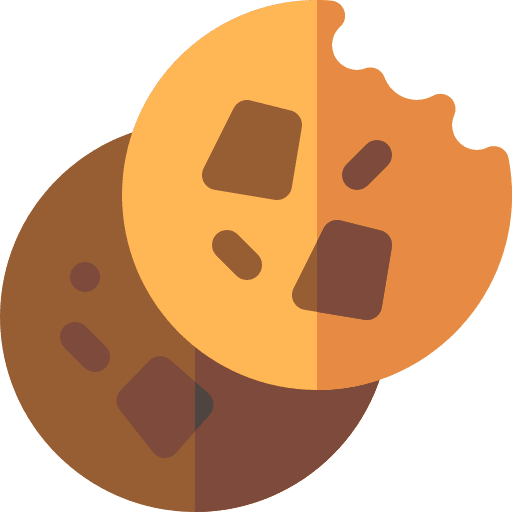 Cookie dessert cookie chocolate chip icon Cookie dessert cookie chocolate chip icon