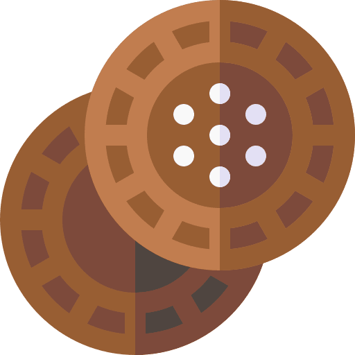 Biscuit chocolate dessert biscuit icon Biscuit chocolate dessert biscuit icon