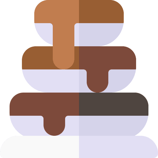 Fountain bakery dessert pastry icon Fountain bakery dessert pastry icon
