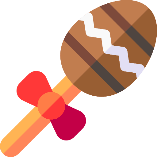 Lollipop stick bow sweet icon Lollipop stick bow sweet icon