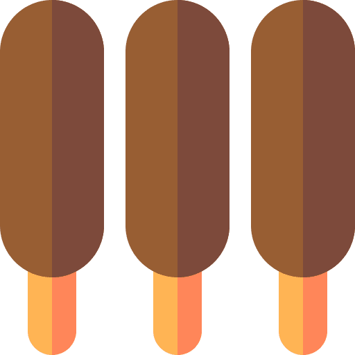 Stick cocoa sweet food and restaurant icon Stick cocoa sweet food and restaurant icon