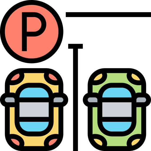 Car park signal garage car park icon Car park signal garage car park icon