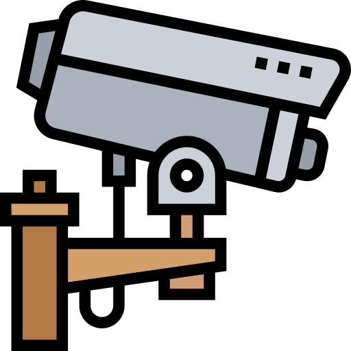 Cctv surveillance city security icon Cctv surveillance city security icon