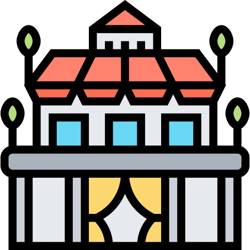 Circus circus city architecture icon Circus circus city architecture icon