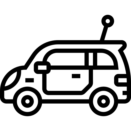 Van car wagon driving station wagon icon