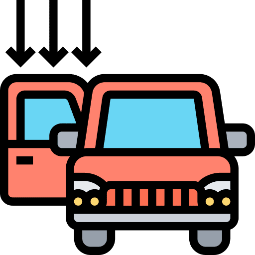 Car door car parts window transportation icon