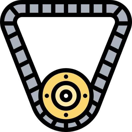 Belt tools transportation repair icon Belt tools transportation repair icon