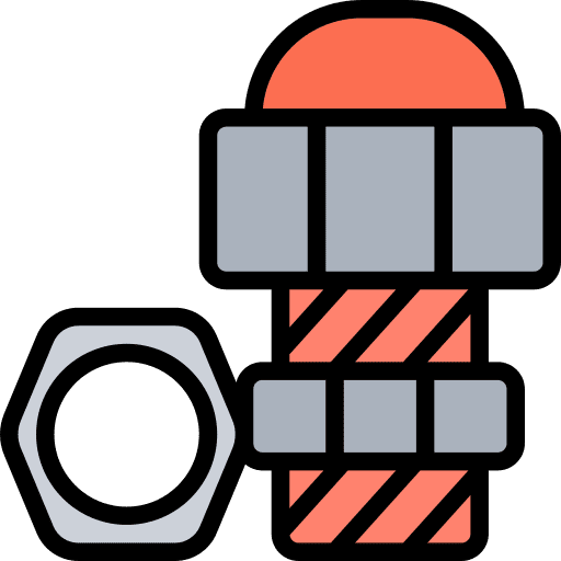 Bolts screw transportation bolt icon Bolts screw transportation bolt icon