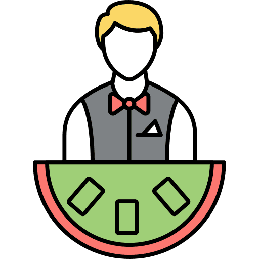 Croupier entertainment professions and jobs avatar icon