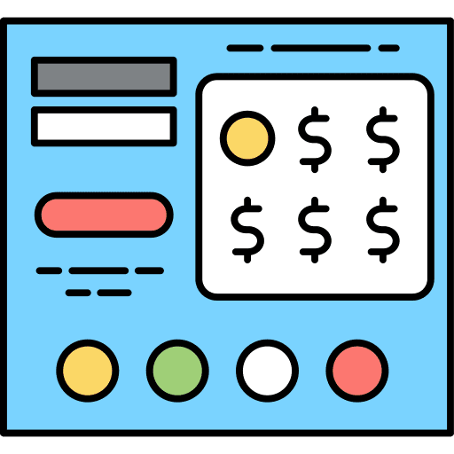 Lotto bet gaming bingo icon Lotto bet gaming bingo icon
