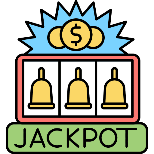 Casino gaming entertainment jackpot icon Casino gaming entertainment jackpot icon