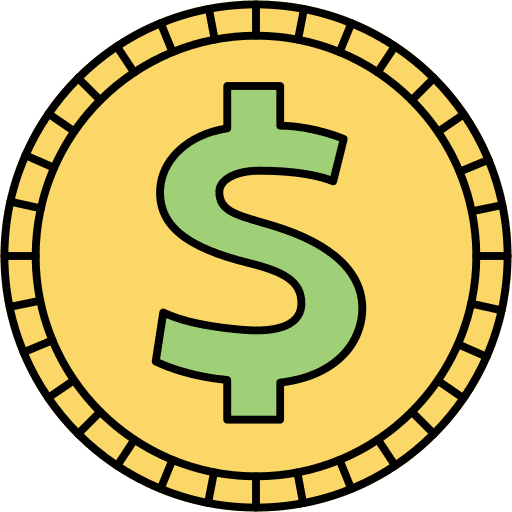 Coin cash currency coin icon Coin cash currency coin icon