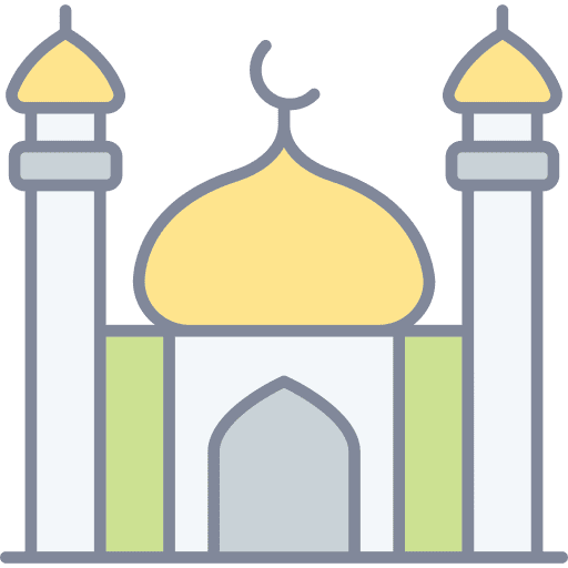 Mosque islamic religious architecture and city icon
