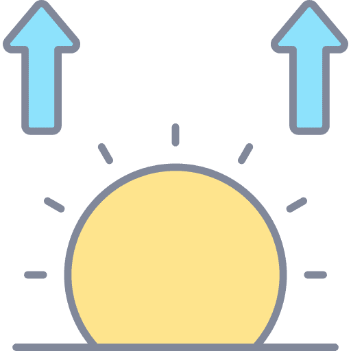 Sunrise meteorology morning nature icon Sunrise meteorology morning nature icon