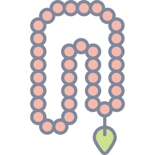 Tasbih muslim dhikr beads icon Tasbih muslim dhikr beads icon