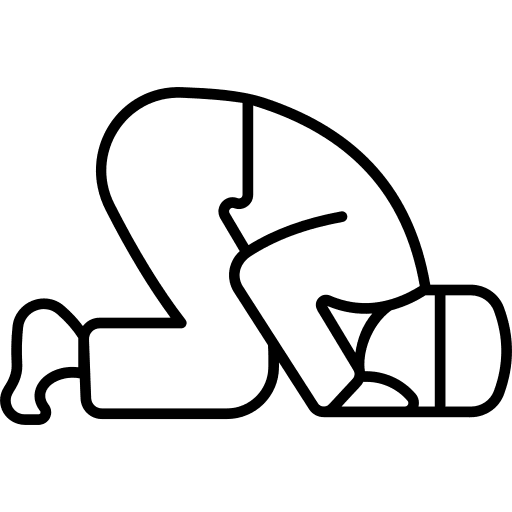 Sujud salah sajadah sujud icon