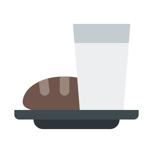 Breakfast groceries breakfast bread icon