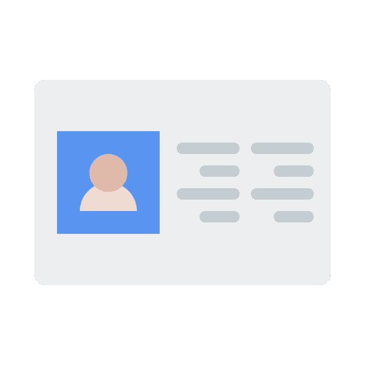 Visa identity hotel service passport icon