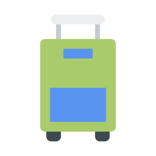 Luggage holidays travelling vacation icon Luggage holidays travelling vacation icon
