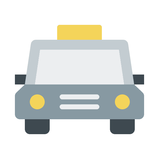 Taxi travel taxi signaling icon Taxi travel taxi signaling icon