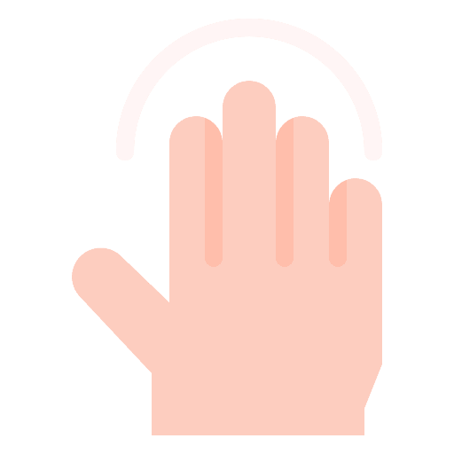 Tap hands and gestures sign hand gesture icon