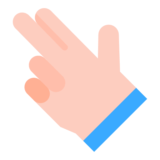 Bang bang sign hand hand gesture icon Bang bang sign hand hand gesture icon