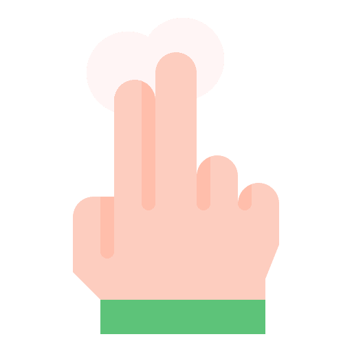 Click hand gesture hand sign icon Click hand gesture hand sign icon