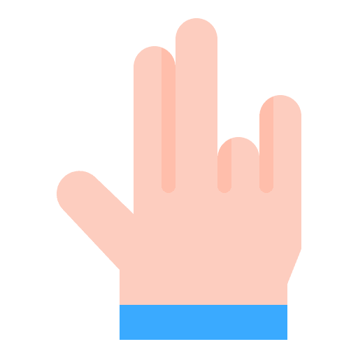 Shocker hands and gestures shocker sign icon Shocker hands and gestures shocker sign icon