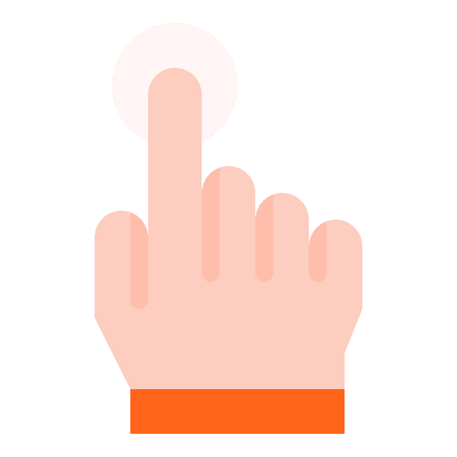 Touch screen hand touch screen hand gesture icon Touch screen hand touch screen hand gesture icon
