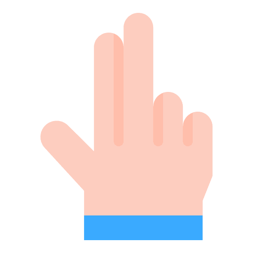 Press finger press ui icon Press finger press ui icon