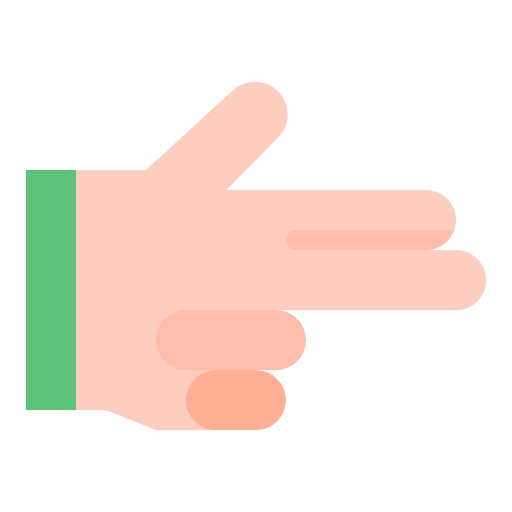 Shoot sign pointing hand shoot icon Shoot sign pointing hand shoot icon
