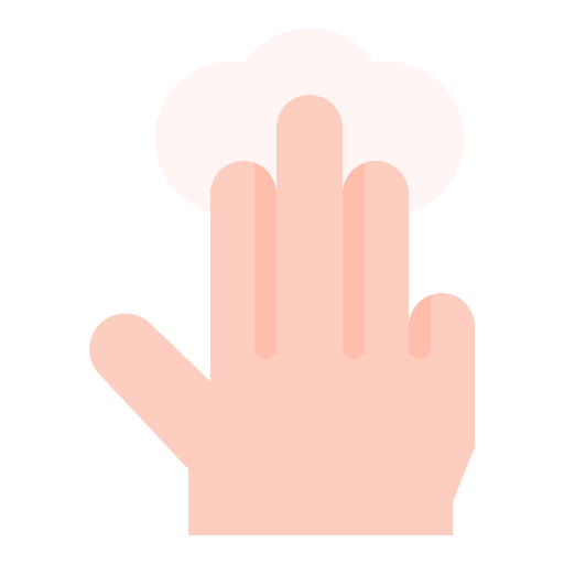 Tap hands and gestures hand gesture sign icon Tap hands and gestures hand gesture sign icon
