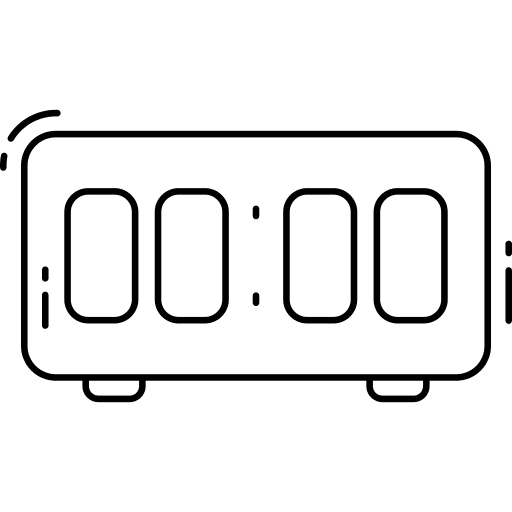 Alarm electronics alarm technology icon Alarm electronics alarm technology icon
