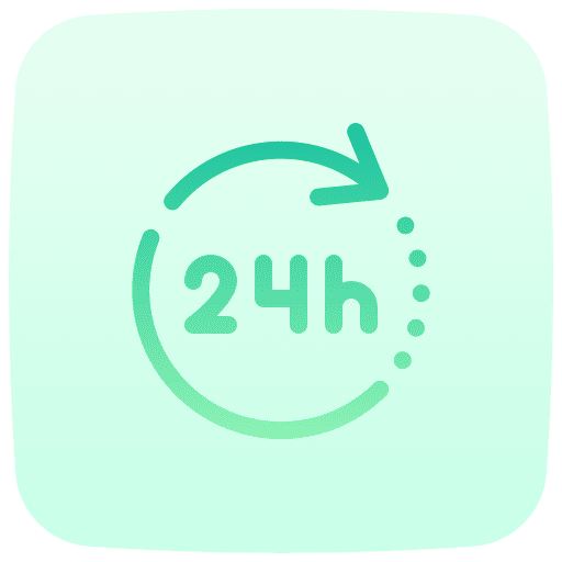24 hours 24 hours availability time and date icon 24 hours 24 hours availability time and date icon