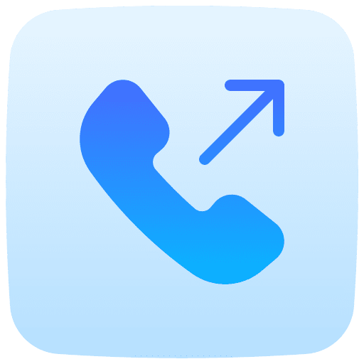 Outgoing call phone telephone communications icon Outgoing call phone telephone communications icon