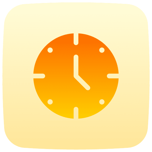 Clock time and date tool watch icon Clock time and date tool watch icon
