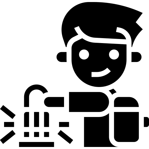 Lantern dark light man icon Lantern dark light man icon