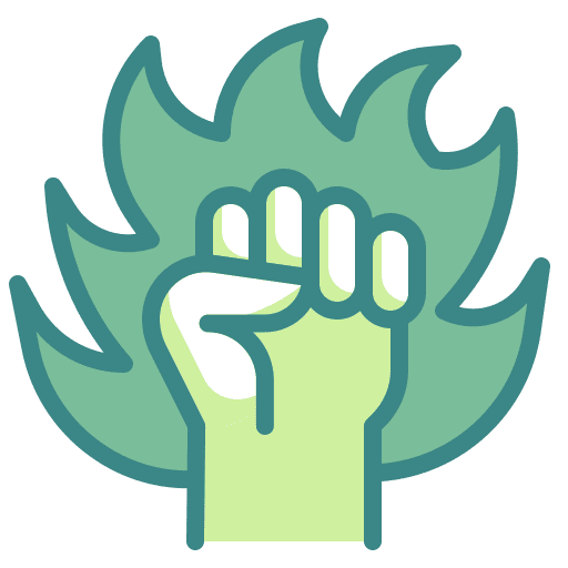 Fight fight brave authority icon