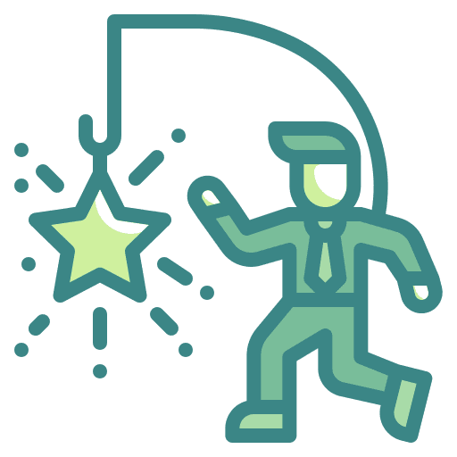 Motivation goal objective endeavor icon Motivation goal objective endeavor icon