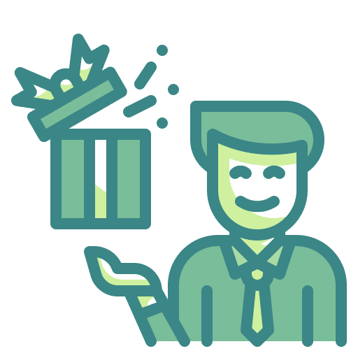 Giftbox giftbox business and finance surprise icon Giftbox giftbox business and finance surprise icon