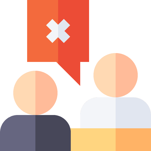Discussion dismissal no discussion icon Discussion dismissal no discussion icon